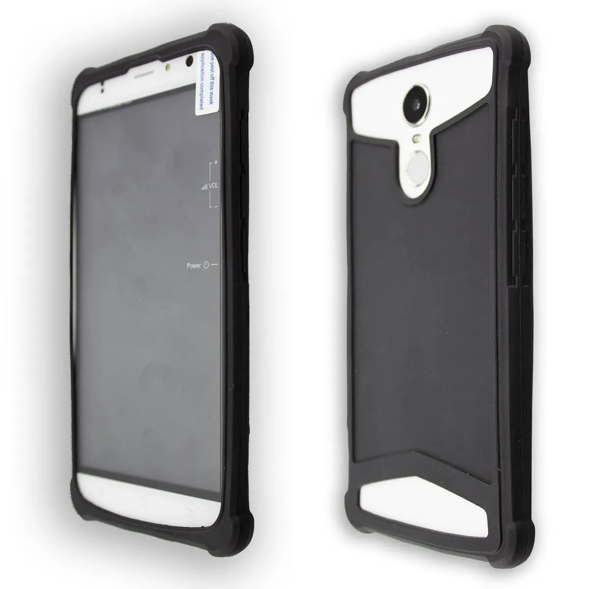 caseroxx cover TPU Timmy M20 nera antiurto
