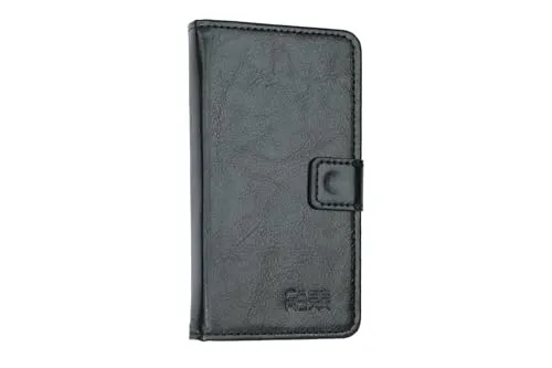 caseroxx Bookstyle Gigaset GL395 custodia nero portafoglio