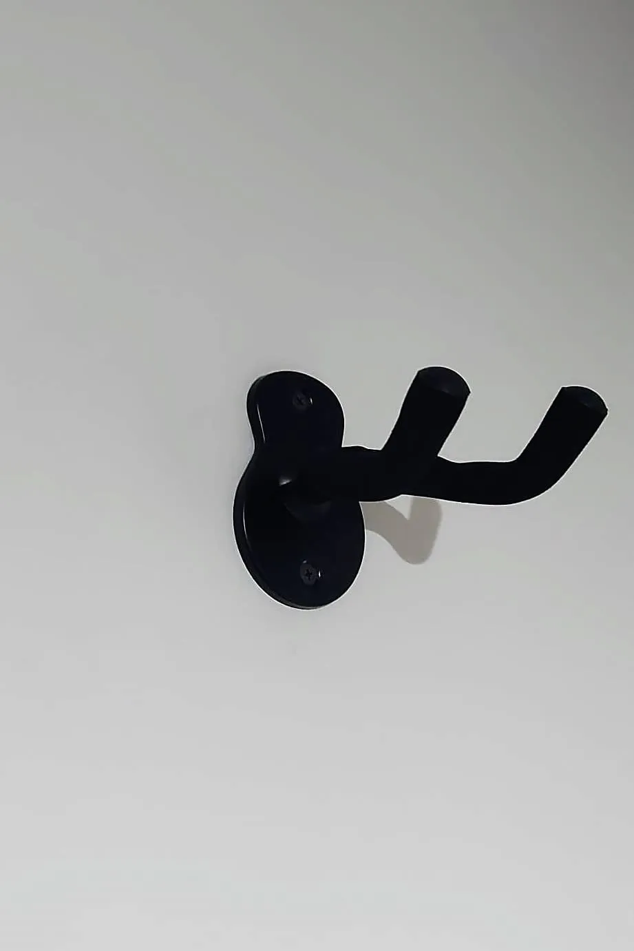 MoKo Supporto Chitarra 3 pezzi gancio parete nero metallo