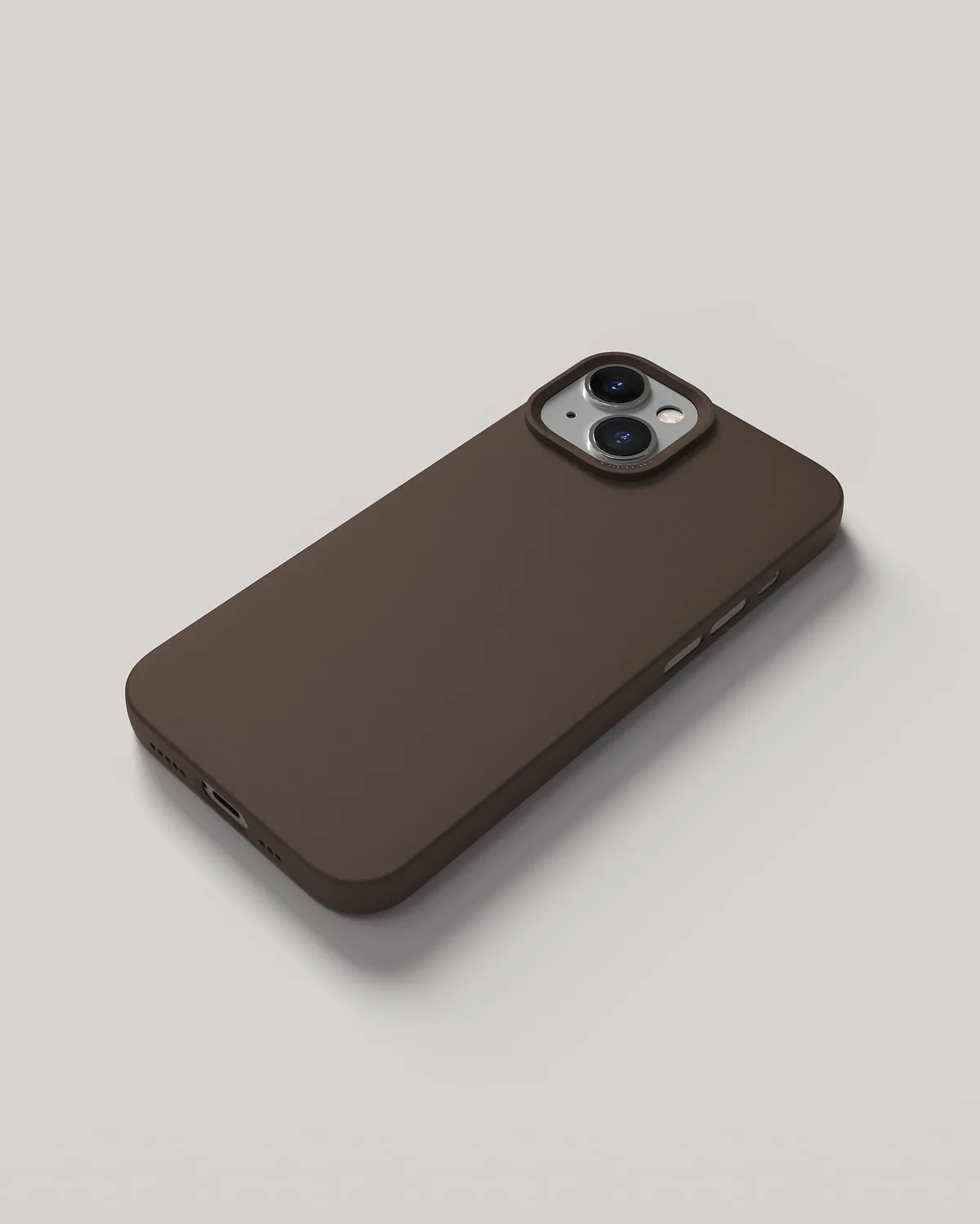 Nudient Thin Case custodia iPhone 14 Dark Brown sottile