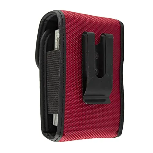 caseroxx custodia cercapersone Swissphone nylon con clip
