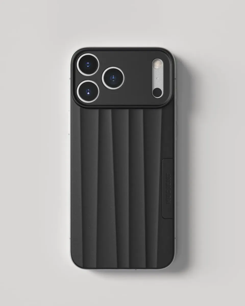 Nudient Slice Case custodia iPhone 17 Pro Max Ink Black MagSafe