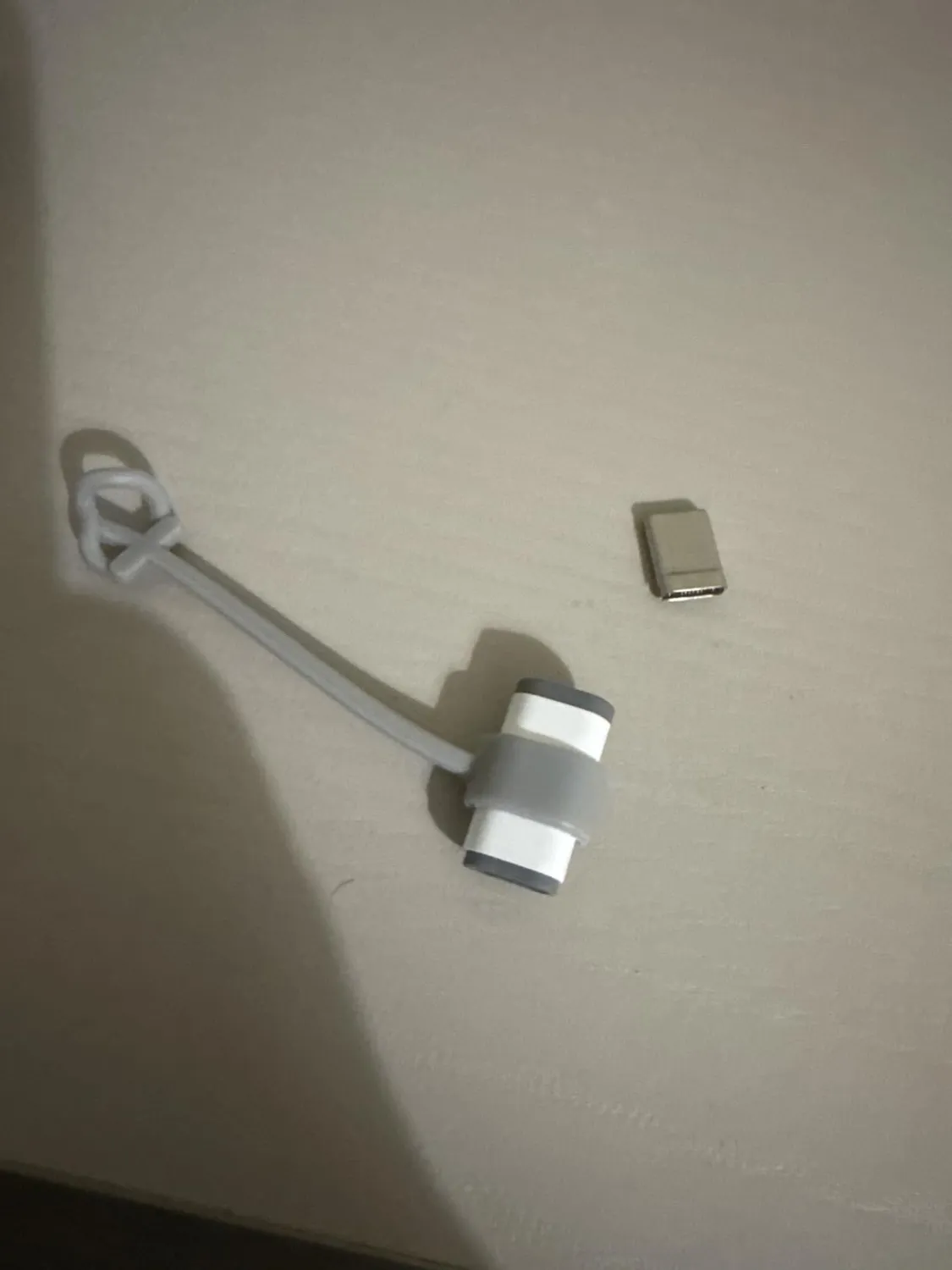 MoKo Adattatore Lightning a USB-C Solo Ricarica 4 Pezzi grigio
