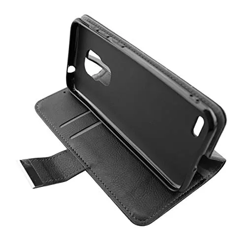 caseroxx Bookstyle custodia Vernee M7 nera portafoglio