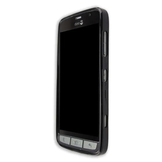 caseroxx Doro Liberto 825 824 custodia TPU nera antiurto