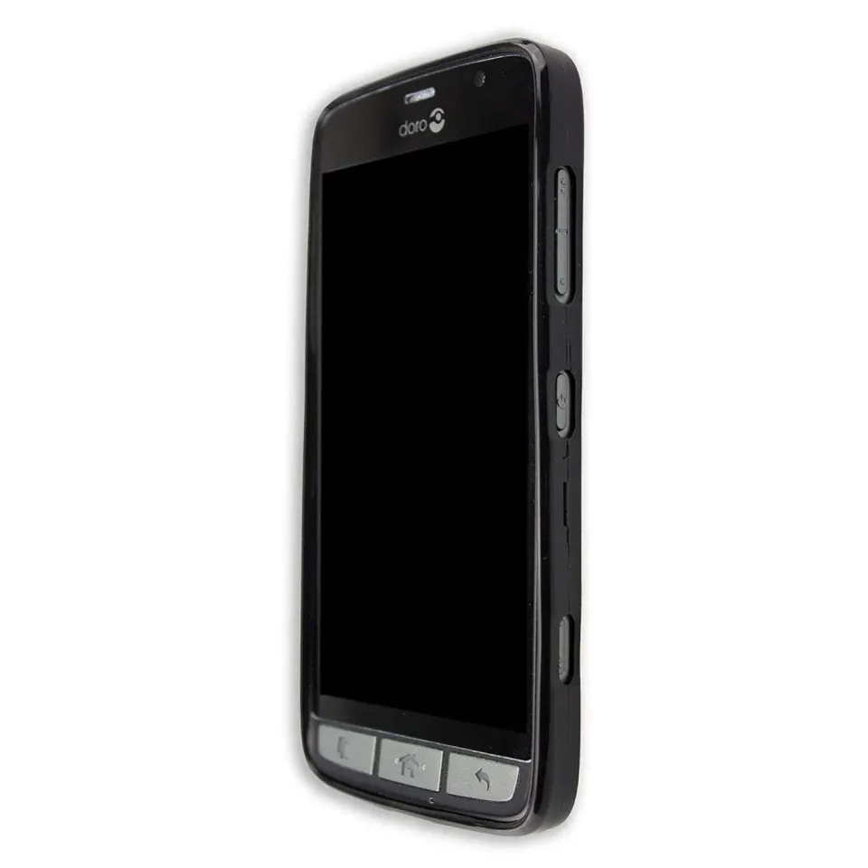 caseroxx Doro Liberto 825 824 custodia TPU nera antiurto