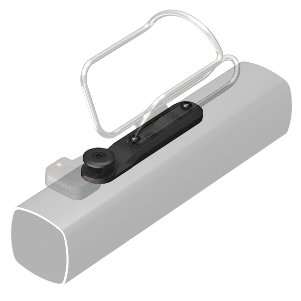 Quad Lock Adattatore Portaborraccia Allarme Bici 64 mm