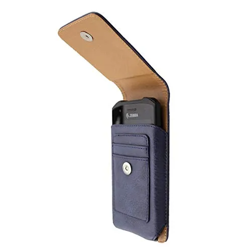 caseroxx Outdoor custodia Zebra TC21 TC26 azzurra clip QSR