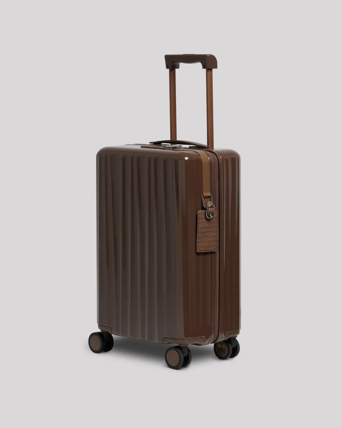 Nudient Bold Cabin Bag V2 trolley cabina Chestnut Brown leggero
