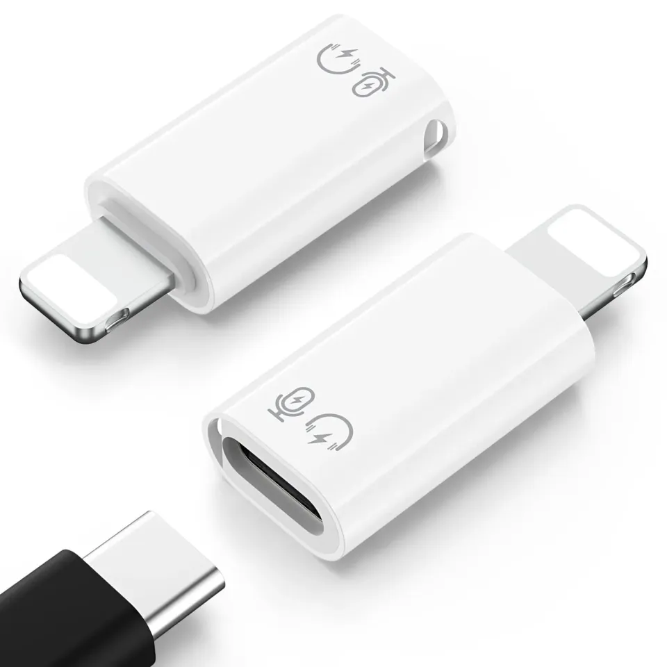 MoKo adattatore USB-C Lightning audio OTG 2 pezzi alluminio