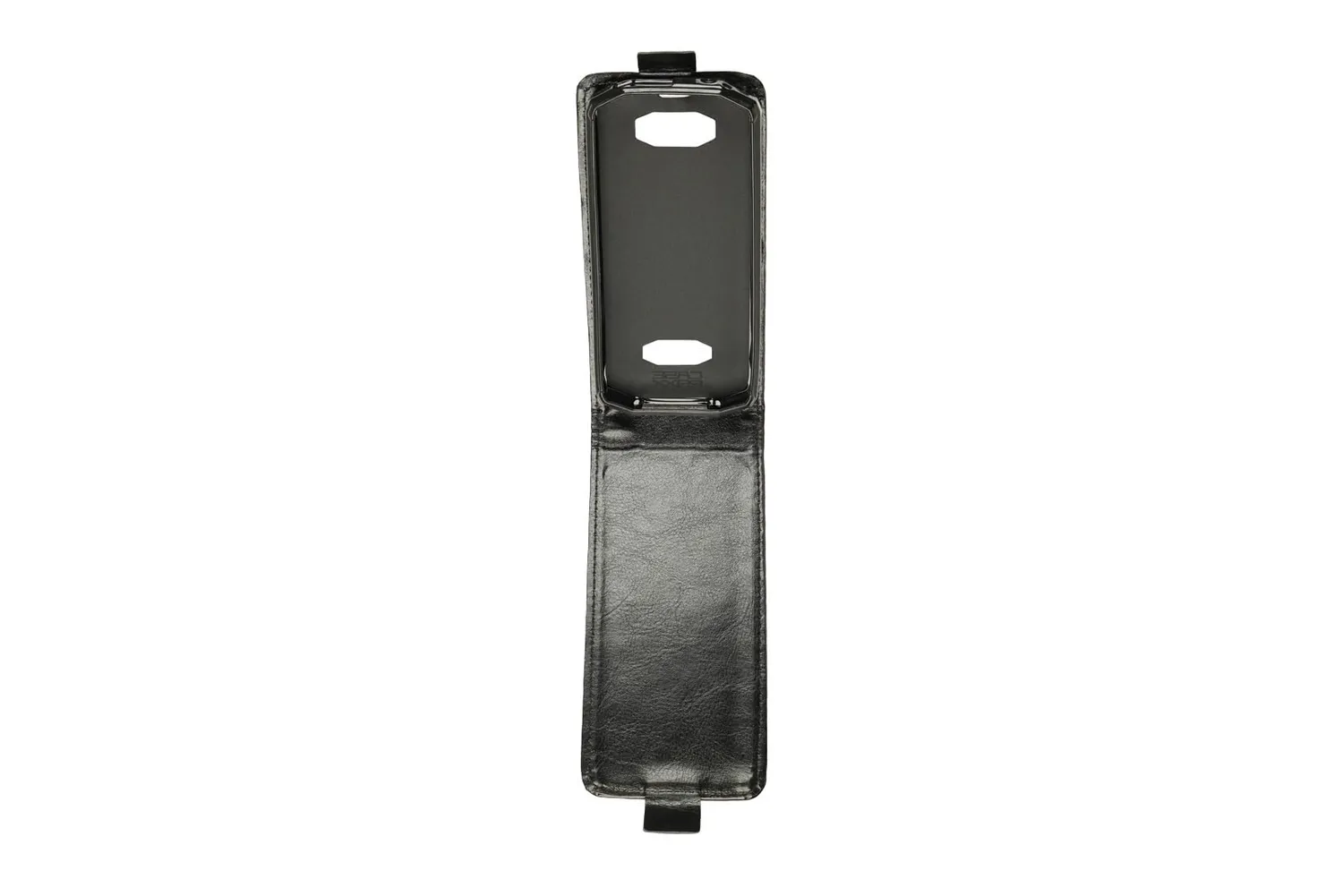 caseroxx Crosscall Spider-X5 flip cover nera magnetica