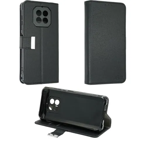 caseroxx Bookstyle Custodia Libro Cubot KingKong ES 3 Nero Tasche