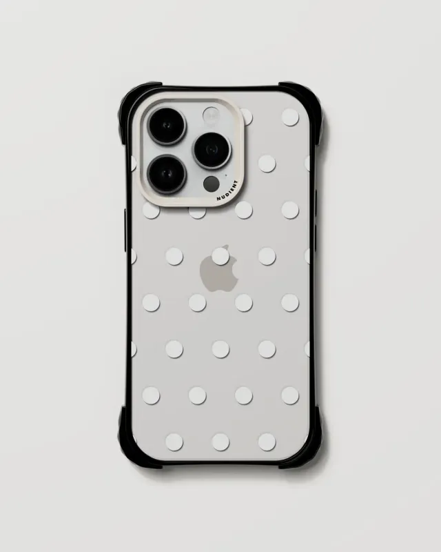 Nudient Form Bumpy Case cover anturto trasparente