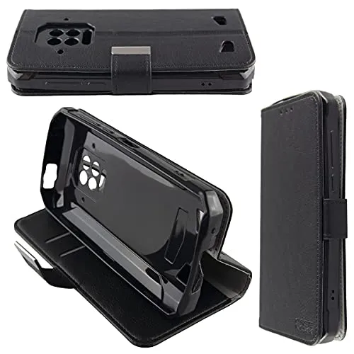 caseroxx Bookstyle Doogee S86 Pro custodia nero antiurto