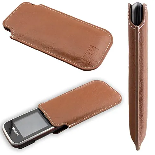 caseroxx Business-Line Nokia 2323 2330 tasca cintura marrone
