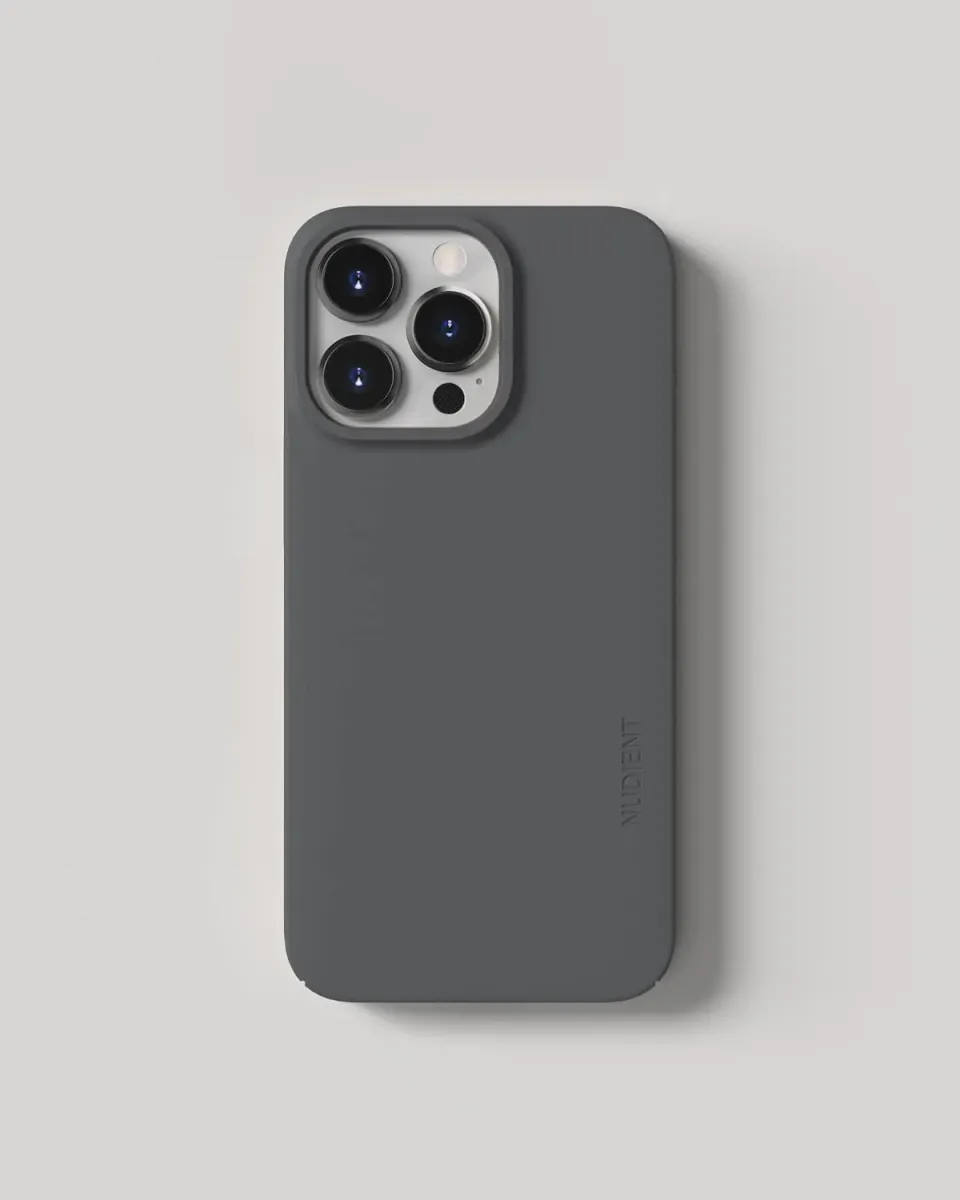 Nudient Thin Case custodia iPhone 13 Pro Ash Grey MagSafe