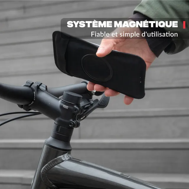 Shapeheart Bike supporto telefono bici attacco XL magnetico