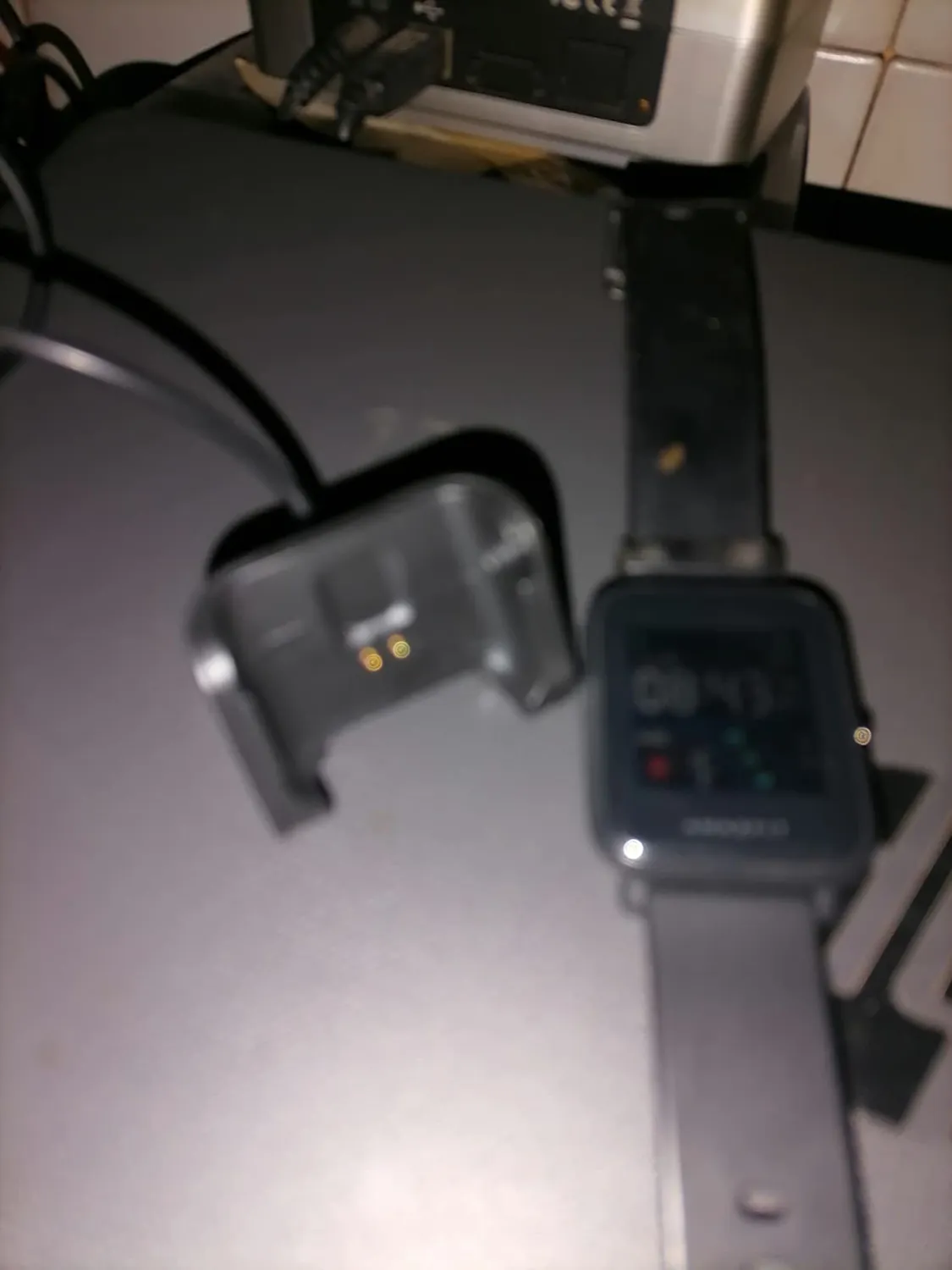 MoKo Caricabatterie Amazfit Bip Lite Cavo 1m Nero