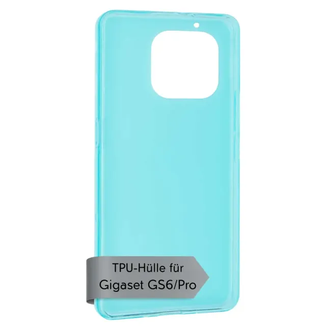 caseroxx TPU custodia Gigaset GS6 / GS6 Pro azzurro chiaro