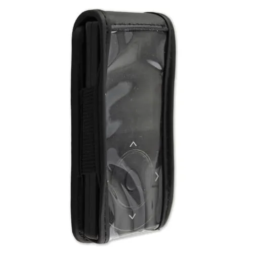 caseroxx Dexcom G4 G5 custodia pelle nero clip cintura