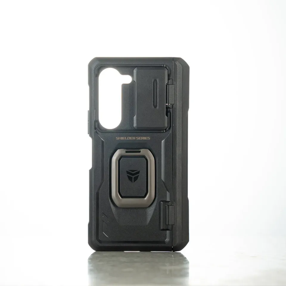 Dexnor Shielder Galaxy Z Fold 6 Cover Nera Antiurto Kickstand