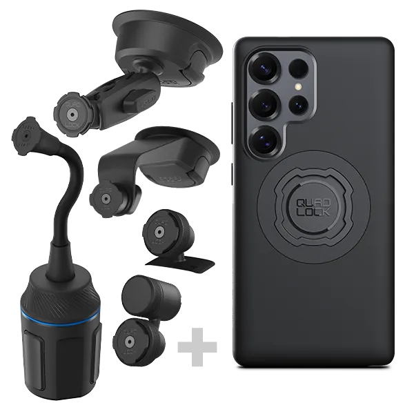 Quad Lock Kit Auto Galaxy Supporto Telefono