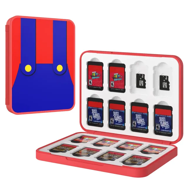 MoKo custodia schede Switch 16+16 compatta