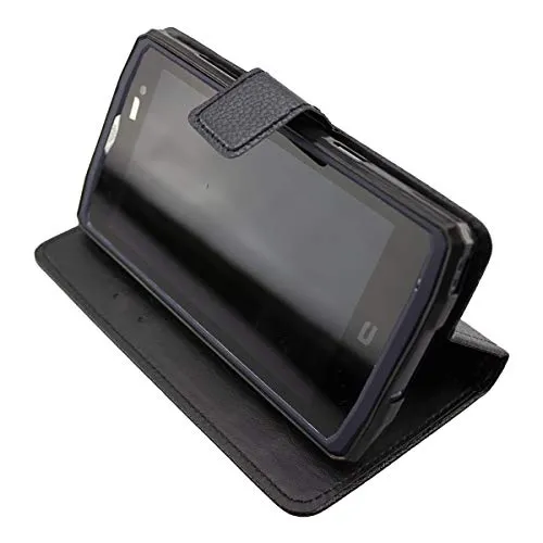 caseroxx Bookstyle Crosscall Core-X3 custodia portafoglio nera