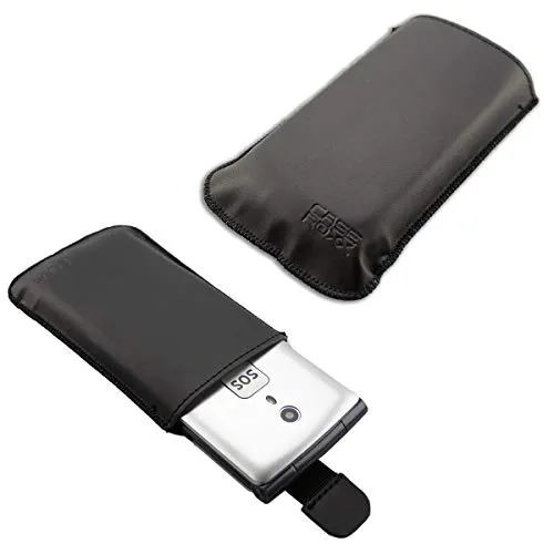 caseroxx Slide custodia Brondi Amico Supervoice nera pelle