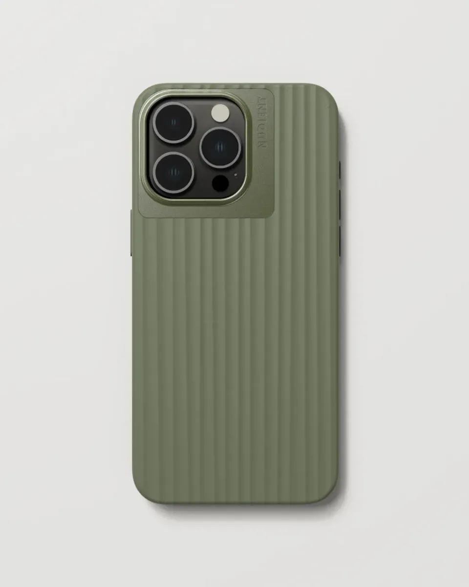 Nudient Bold Case cover elegante minimal resistente ai graffi