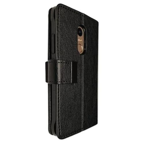 caseroxx Bookstyle Neffos X1 Lite custodia nero portacarte