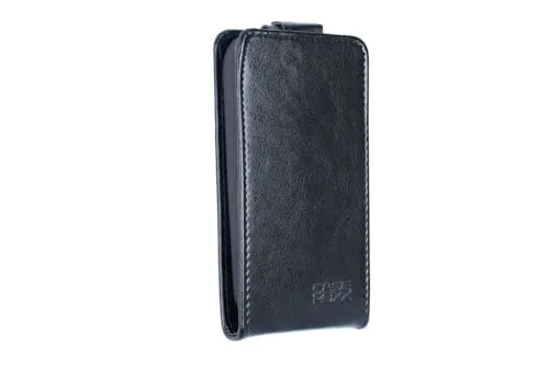 caseroxx Doro 1380 1381 flip cover nera magnetica