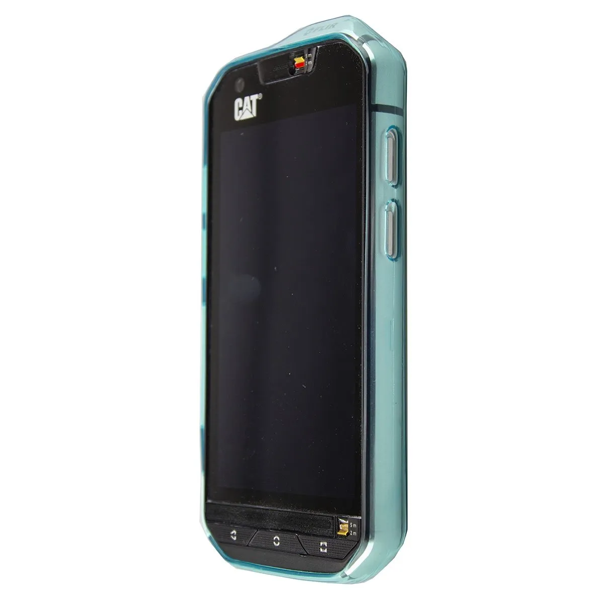 caseroxx per Cat S60 cover TPU azzurro chiaro antiurto