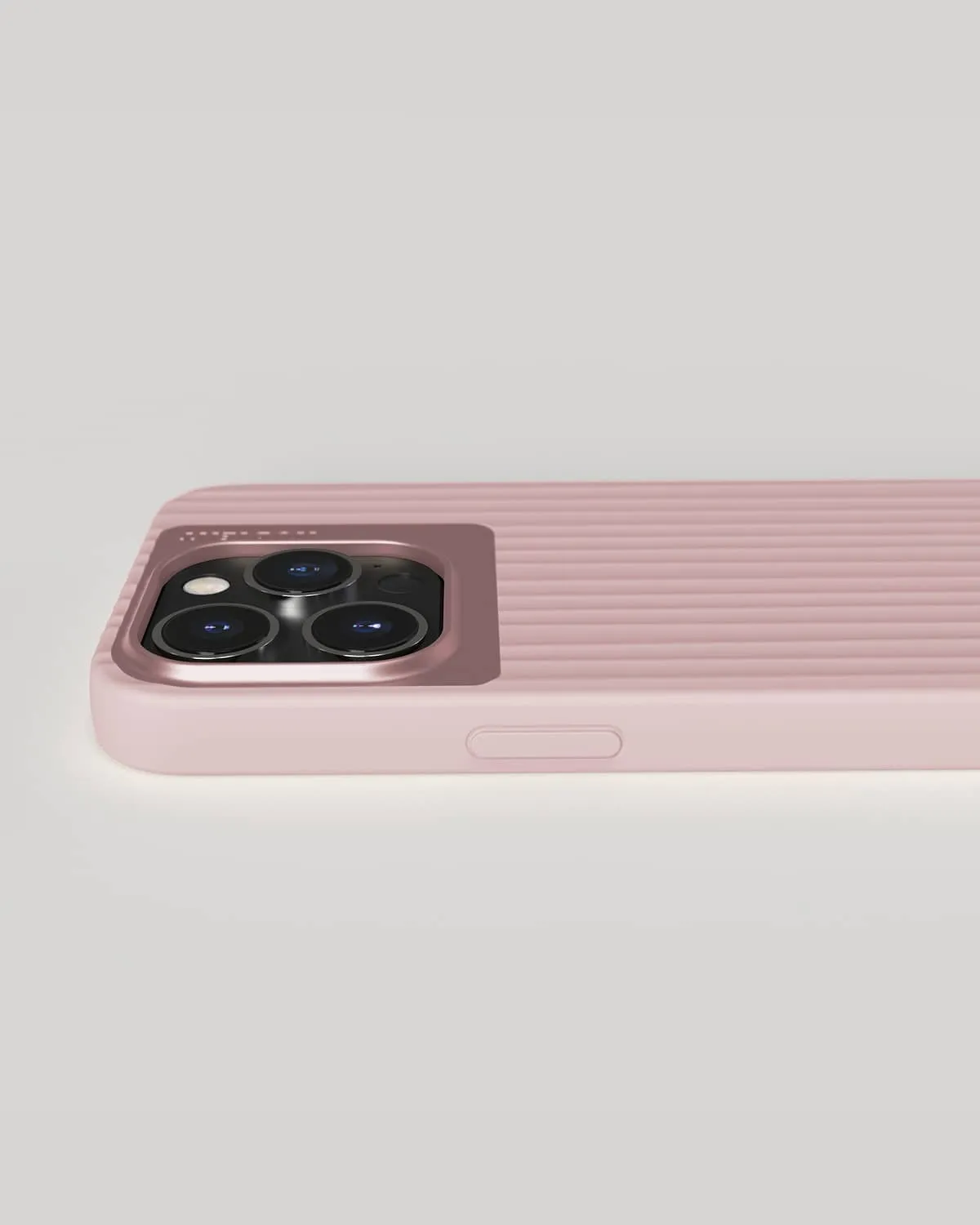 Nudient Bold Case cover iPhone 15 Pro Dusk Pink MagSafe antiurto