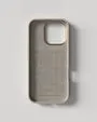 Nudient Bold Case cover iPhone 16 Pro 2 pezzi beige bianco antishock