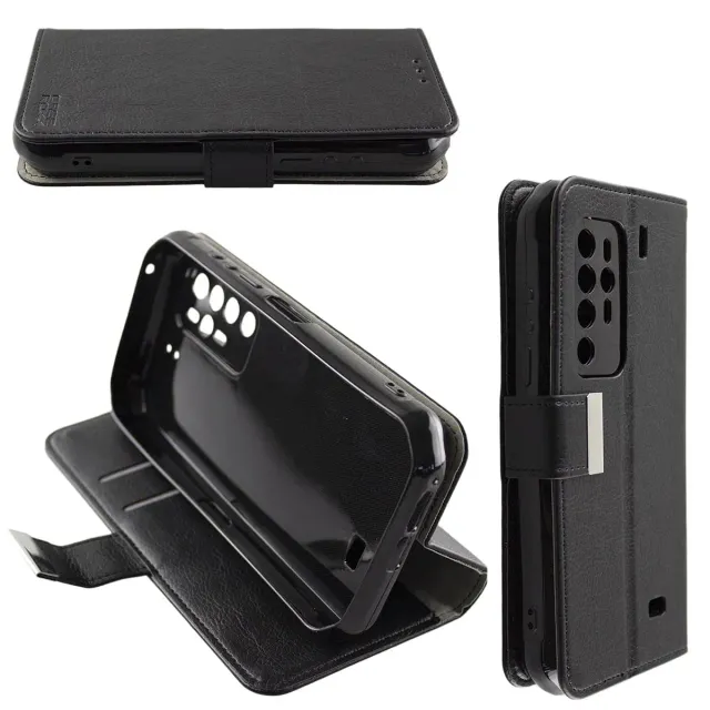 caseroxx Armor 11 5G/11T custodia libro nero wallet