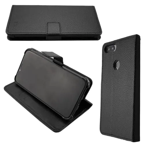 caseroxx Bookstyle custodia portafoglio Gigaset GS195 nera