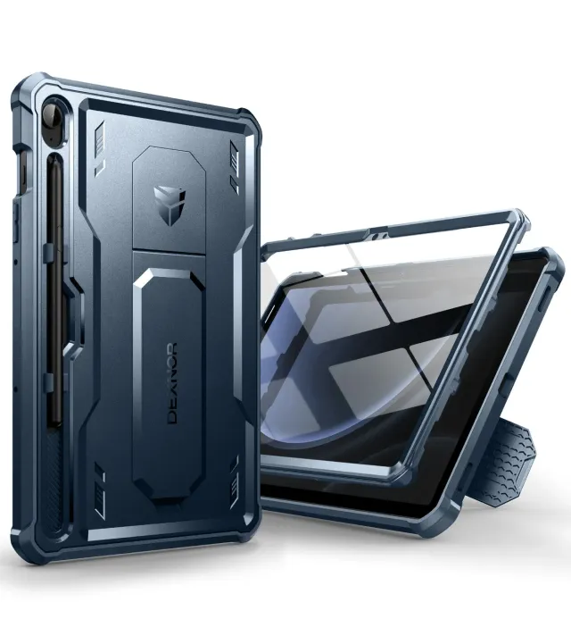 Dexnor Galaxy Tab S9 FE custodia blu rugged