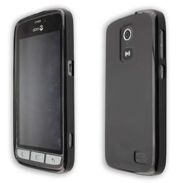 caseroxx Doro 8030/8031 cover TPU nero antiscivolo