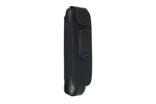 caseroxx Borsello Pelle Gigaset E290 Nero cintura