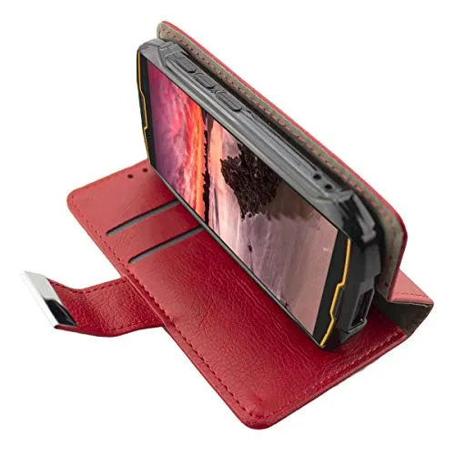 caseroxx KingKong Mini cover bookstyle rossa portafoglio