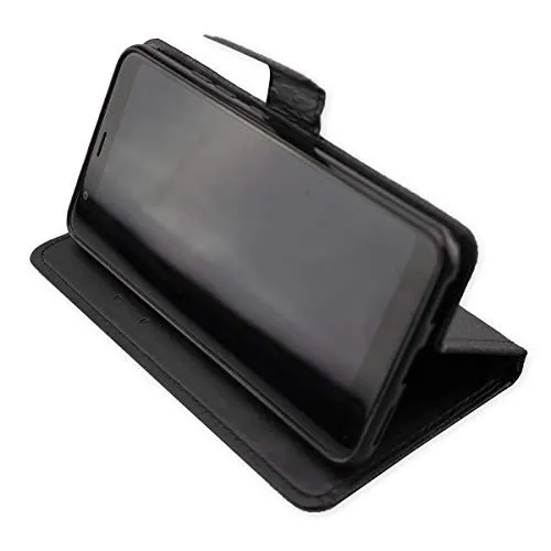 caseroxx Cover Bookstyle Gigaset GS370 Plus Nera