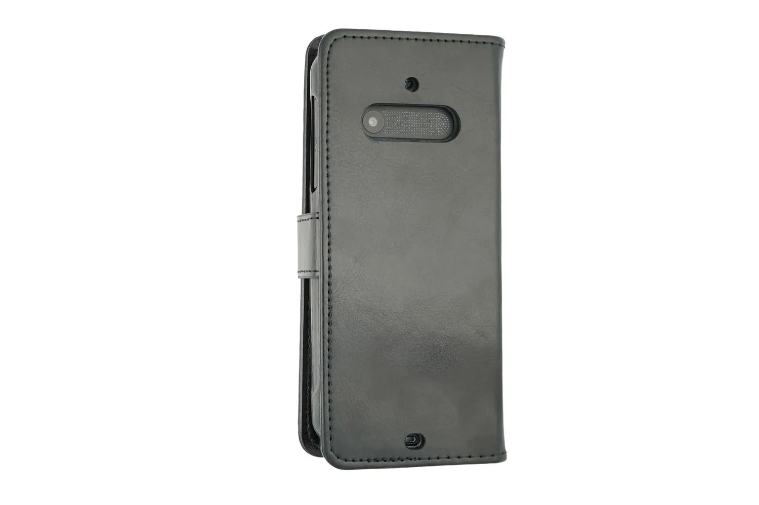 caseroxx Bookstyle Cat B40 custodia a libro nera portacarte