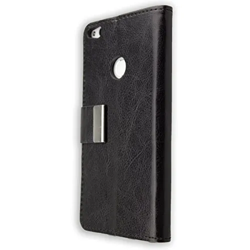 caseroxx Bookstyle custodia a libro Huawei P8 Lite 2017 nero