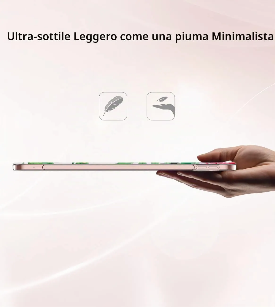 MoKo Cover iPad Air 11 M4 M3 Fiori Fragranti
