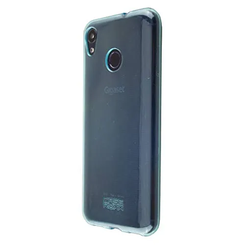 caseroxx TPU custodia Gigaset GS185 azzurra antiurto