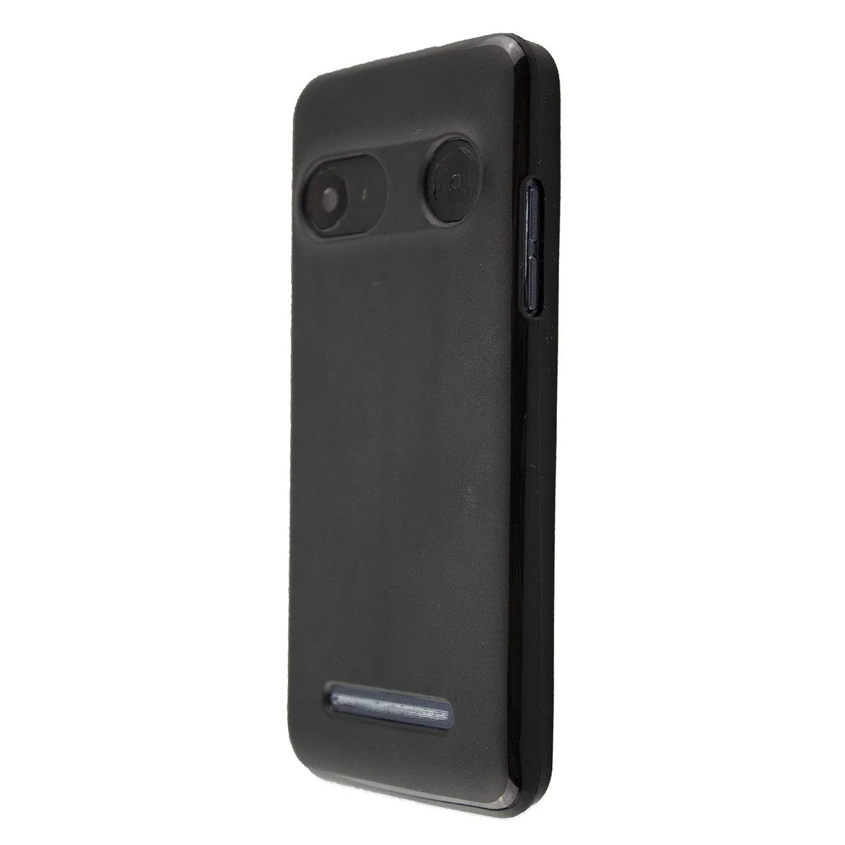 caseroxx TPU Custodia Doro 8035 Cover Nera Antiurto