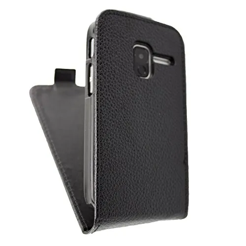 caseroxx 2008G flip cover nera con pellicola