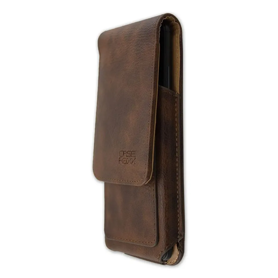 caseroxx custodia Dexcom DBLG1 pelle marrone clip cintura