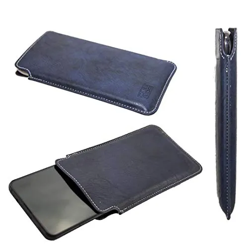 caseroxx Business-Line Xiaomi Mi 9T Pro custodia tasca azzurra clip